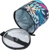 Torba typu bucket z wzorem liści, tkanina oxford, motek Podgląd zdjęcia produktu 4