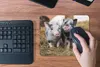 MuchoWow® Mauspad Mousepad Schwein - Tiere - Ferkel 23x19 Produktbild-Vorschau 4