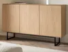 Sideboard "Breda" in Stone Eiche Kommode 150 x 90 cm, mit Produktbild-Vorschau 1