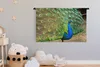MuchoWow® Wandteppich Wandbehang Pfau - Federn - Produktbild-Vorschau 3