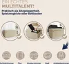 CASARIA® Sitzbank mit Stauraum Faltbar Gepolstert Deckel Produktbild-Vorschau 4
