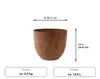 Ter Steege Pflanzentopf - terra braun - Kunststoff - 28 x Produktbild-Vorschau 3