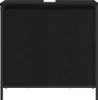vidaXL Mobiletto nero 60x34,5x60 cm Anteprima dell’immagine prodotto 6