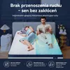 Materac 90x200 26 cm z zintegrowanym topperem, 7-strefowy Podgląd zdjęcia produktu 6