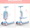 BremToy Kinderroller, Kinder Scooter mit klappbarem Sitz, Produktbild-Vorschau 8