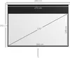 Beamer Leinwand 120 Zoll, Projektionsleinwand 16:9, 4K Produktbild-Vorschau 5