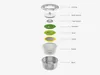Joseph Joseph Multi-Prep™ 4-teiliges Salatzubereitungsset - Produktbild-Vorschau 2