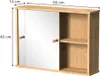 Armoire de toilette Vicco Mireo Bambou 55x40cm avec 2 Voir les images du produit 2