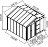 Kombi Gewächs- und Gerätehaus Modell Greenstore 8,82 m² Produktbild-Vorschau 15