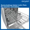Exquisit START Einbaugeschirrspüler 45 cm, Teilintegriert, Produktbild-Vorschau 5