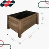 KOTARBAU® Fioriera da Esterno in Legno di Pino 60 x 39 x 30 Anteprima dell’immagine prodotto 3