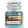 Yankee Candle Beach Escape, ronde kaars, blauw, brandduur Productafbeelding-voorbeeld 4
