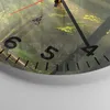 Wanduhr - Rund - Glasuhr - Wald Baum Natur - 30x30cm - Produktbild-Vorschau 5