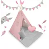 Nukido NK-406 Dětské teepee - růžové Náhled obrázku produktu 4