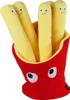 Plüsch Pommes Kissen 50cm - lustiges Kuschelspielzeug Produktbild-Vorschau 1