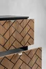 RODAN | Mobile da bagno - 100 CM - Marrone opaco - Design Anteprima dell’immagine prodotto 5