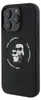 A black iPhone case with a Karl Lagerfeld and Choupette graphic. Anteprima dell’immagine prodotto