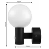 Maclean PIR rilevatore di movimento Lampada LED nera 15W Anteprima dell’immagine prodotto 8