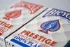 Bicycle – Prestige Jumbo Poker-Spielkarten (Rot / Blau) Produktbild-Vorschau 5