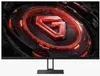 A gaming monitor displaying a red and black abstract graphic with a prominent 'G' logo. Produktbild-Vorschau