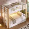 Etagenbett mit hydraulischem Stauraum, LED-Beleuchtung und Produktbild-Vorschau 11
