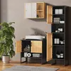 Badmöbel-Set Vicco Vayra Bambus 3 Teile, Model 56197 Produktbild-Vorschau 5