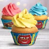 Coupelles à muffins Cars pour muffins et cupcakes, 5cm de Voir les images du produit 4