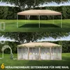 FCH Gazebo pieghevole 3x 6 m, gazebo pop-up con 6 pareti Anteprima dell’immagine prodotto 8