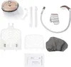 A collection of garment steamer accessories laid out on a white background. Produktbild-Vorschau