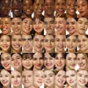 A collage of diverse faces showing different skin tones and expressions. Voir les images du produit