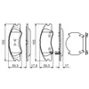 Belagsatz Va Fuer Kia Cerato 3/04- Produktbild-Vorschau 3