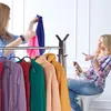 100 x rutschfeste Kleiderbügel, Hemdenbügel, Blusenbügel Produktbild-Vorschau 1