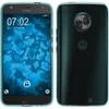 PhoneNatic Case kompatibel mit Lenovo Moto X4 - türkis Produktbild-Vorschau 1