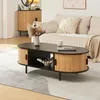 A living room scene with a couch, coffee table, and cabinet. Anteprima dell’immagine prodotto