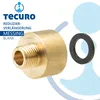tecuro Red. prolunga filettatura maschio G 1/4 x Anteprima dell’immagine prodotto 2