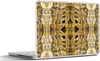 MuchoWow® Laptop Aufkleber Sticker Cover Gold - Afrika - Produktbild-Vorschau 1