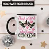 Trendation - "Just A Girl Who Loves Chickens" Tasse  Produktbild-Vorschau 3
