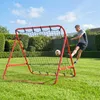 HOMCOM Fußball Rebounder Kickback Tor Rückprallwand Netz Produktbild-Vorschau 2