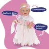 BABY born Blumenfee-Outfit mit rosa Kleid & Blütenzierde Produktbild-Vorschau 2