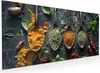 Küchenrückwand Spritzschutz Glas mit Motiv Kräuter und Produktbild-Vorschau 1