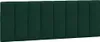 vidaXL Kopfteil-Kissen "Hanko" Dunkelgrün 140 cm Samt Produktbild-Vorschau 1