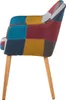 home24 Armlehnenstuhl - Patchwork Produktbild-Vorschau 4