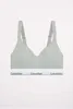 Calvin Klein Lift Bralette Icon Bawełna Modal Szary Podgląd zdjęcia produktu 4