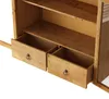 MODFU Retro Wandschrank mit geschwungenem Wellendach, Produktbild-Vorschau 7