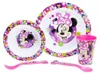 Disney Minnie Mouse Kinder Geschirr-Set 5 teilig Becher Produktbild-Vorschau 1