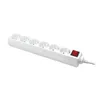 LogiLink LPS202, 1,5 m, IP20, Biały, TUV / GS, 6 x gniazdo Podgląd zdjęcia produktu 2