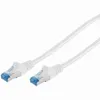 Patchkabel cat6A S/FTP PIMF weiß 1m Produktbild-Vorschau 2