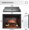 RICHEN EF44C Elektro-Kamin, Wandgerät, 2000 Watt, 2 Produktbild-Vorschau 7