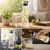 HI Karaffe – 1 Liter – Glas – Edelstahlfilter – Saftkrug – Produktbild-Vorschau 9