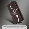 PURSE-CASE für Samsung Galaxy J4+, Farbe:Dunkelbraun Produktbild-Vorschau 4
